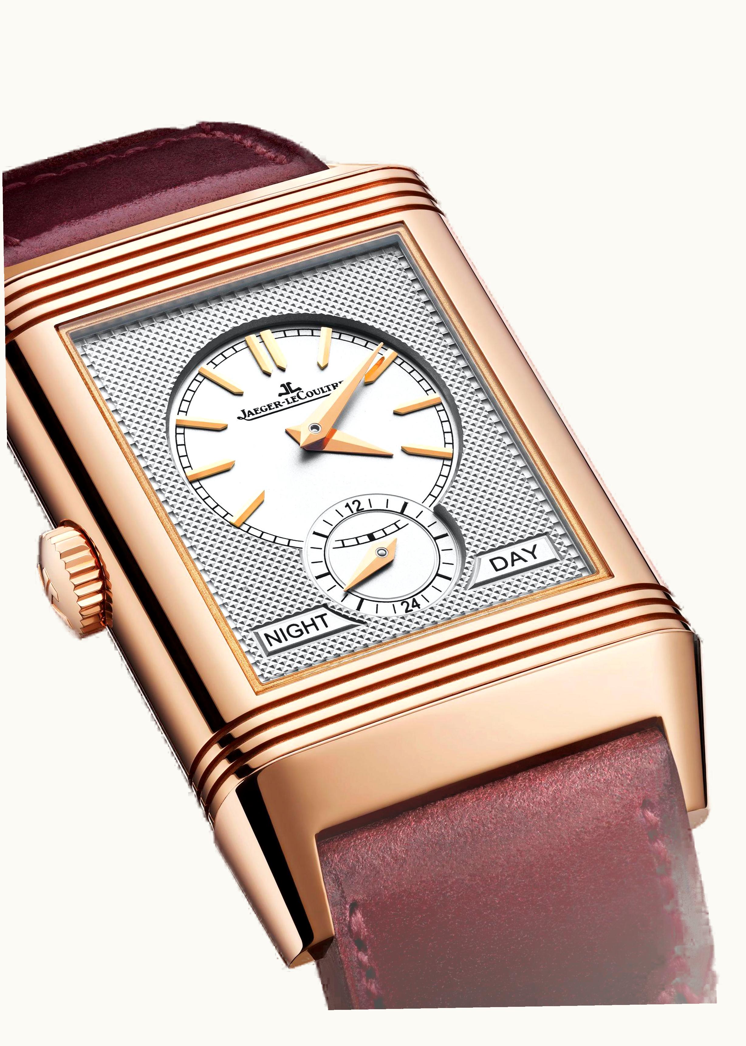 Jaeger-LeCoultre Reverso Tribute Duoface Rose Gold / Grey / Fagliano
