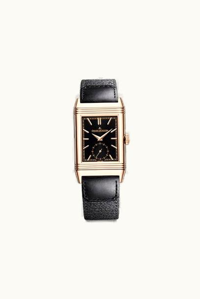 Jaeger-LeCoultre Reverso Tribute Small Seconds Pink Gold / Black / Fagliano