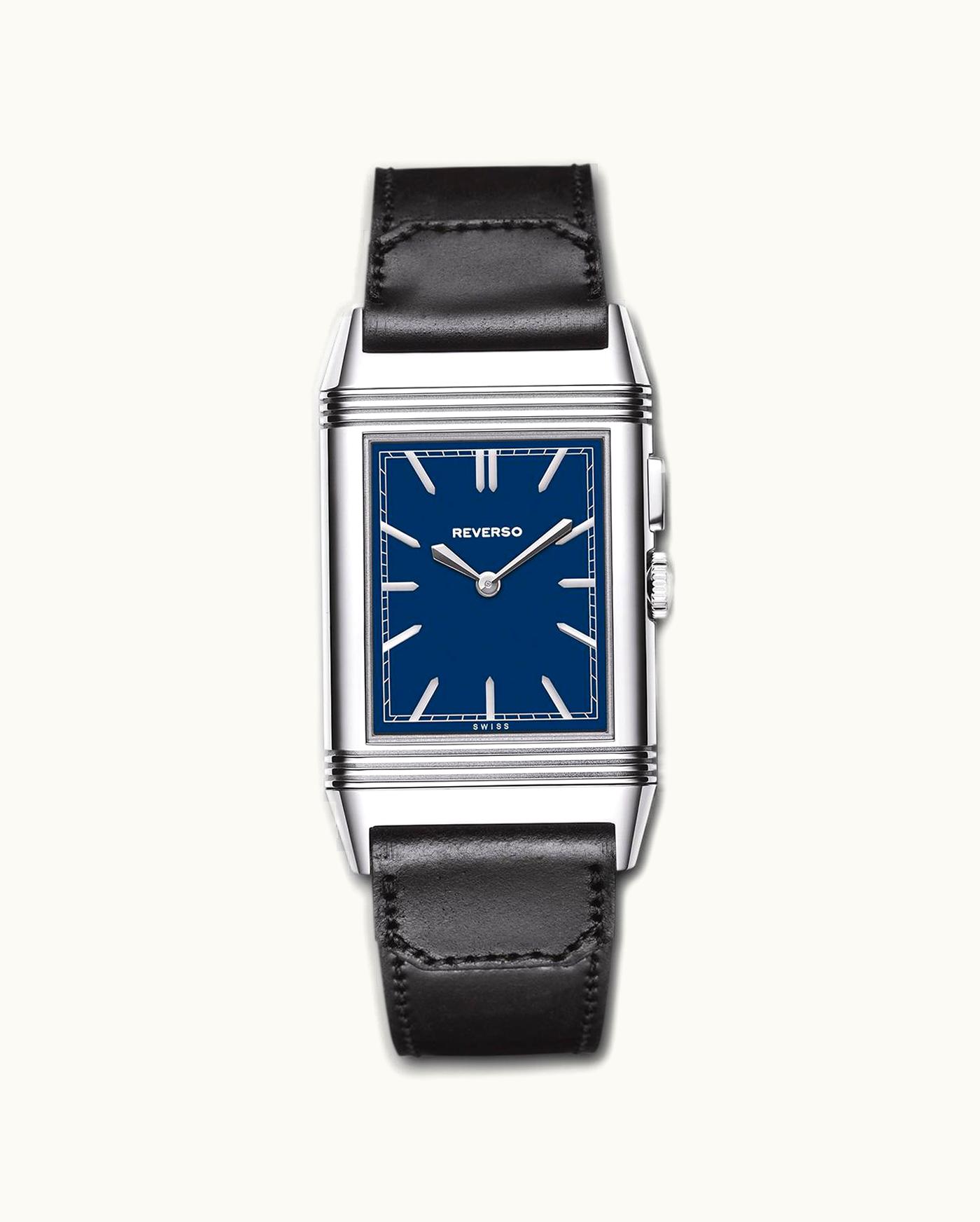 Jaeger-LeCoultre Grande Reverso Ultra Thin Duoface Bleu