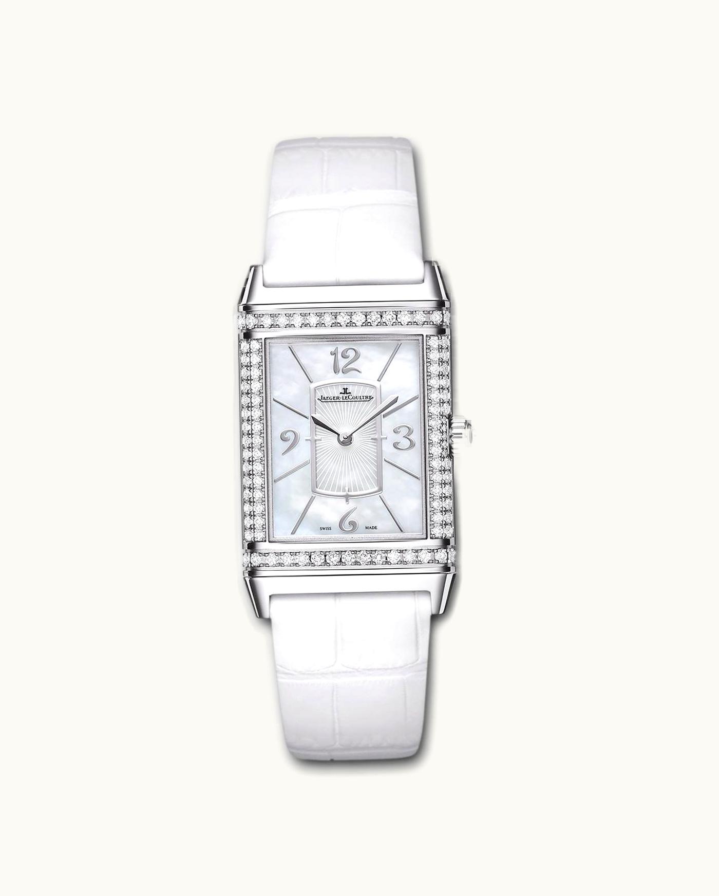 Jaeger-LeCoultre Grande Reverso Lady Ultra Thin White Gold Mother of Pearl