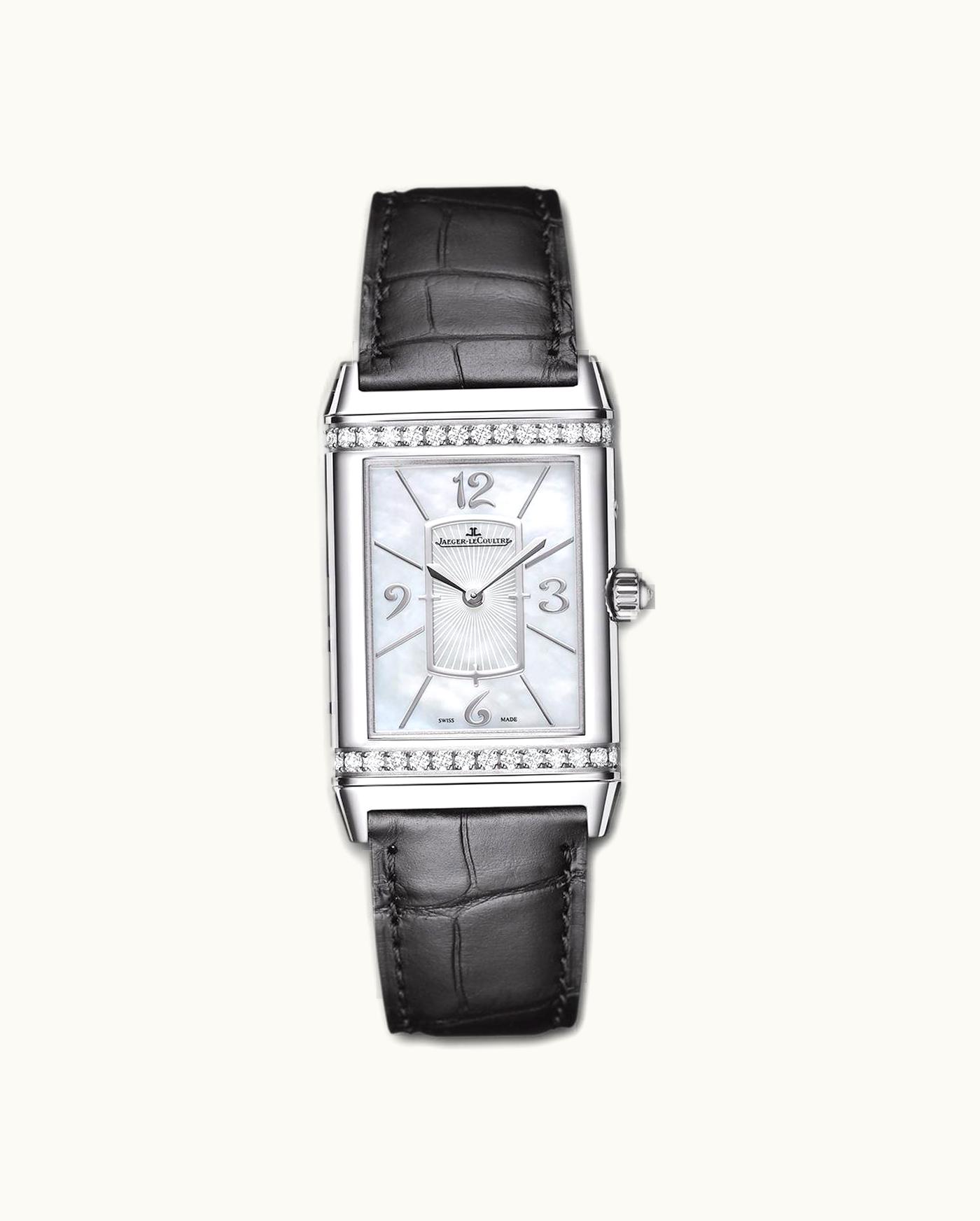 Jaeger-LeCoultre Grande Reverso Lady Ultra Thin Duetto Duo White Gold