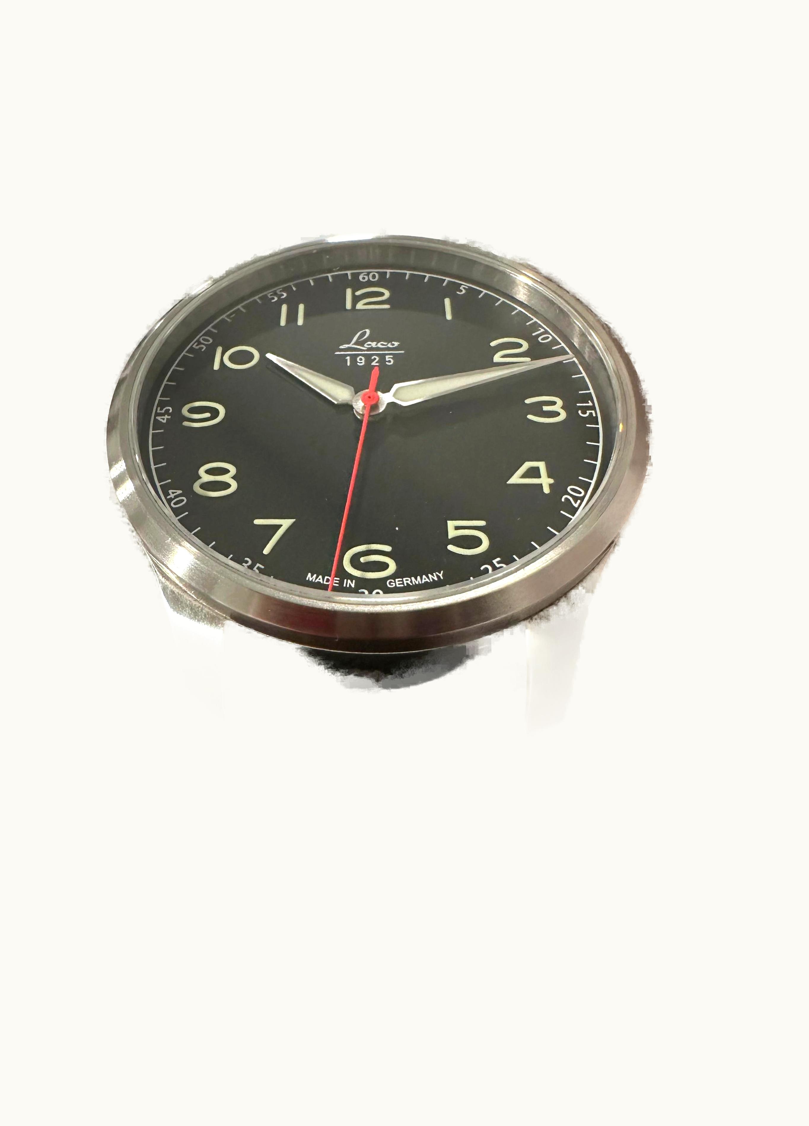 Laco Pilot Watch Special Models Black Automatic / Stainless Steel / Black