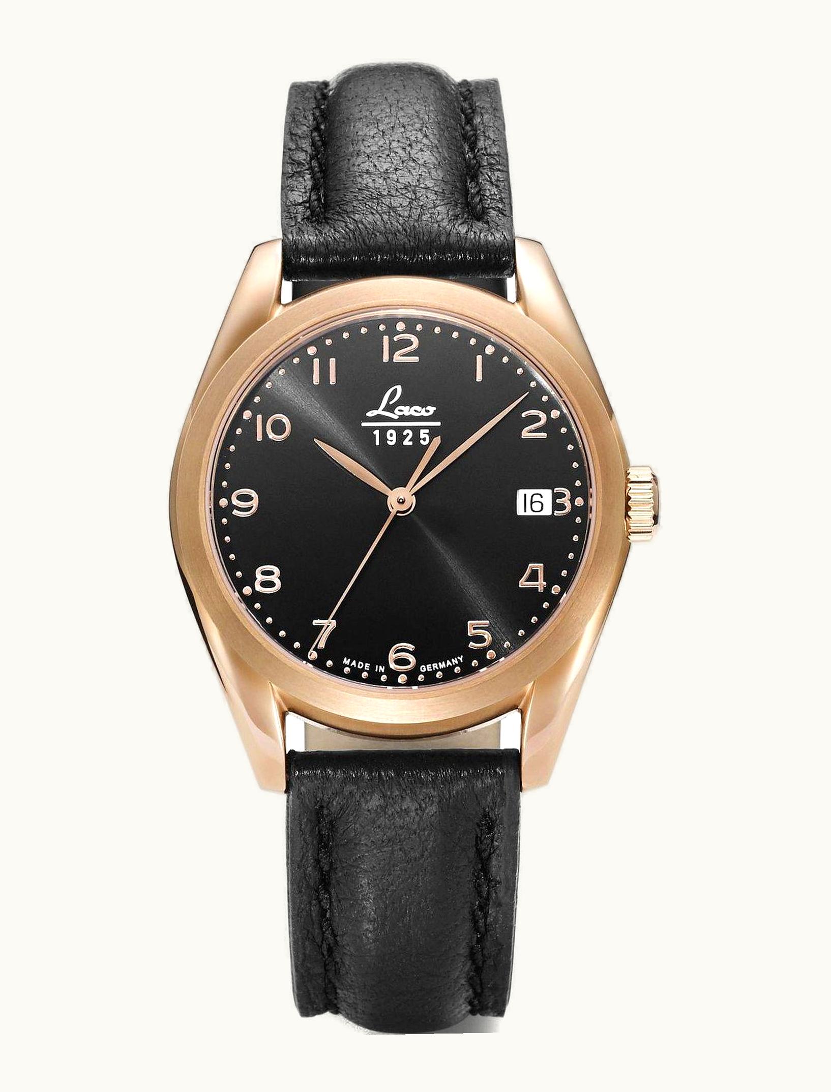 Laco Vintage Bordeaux / Stainless Steel / Black