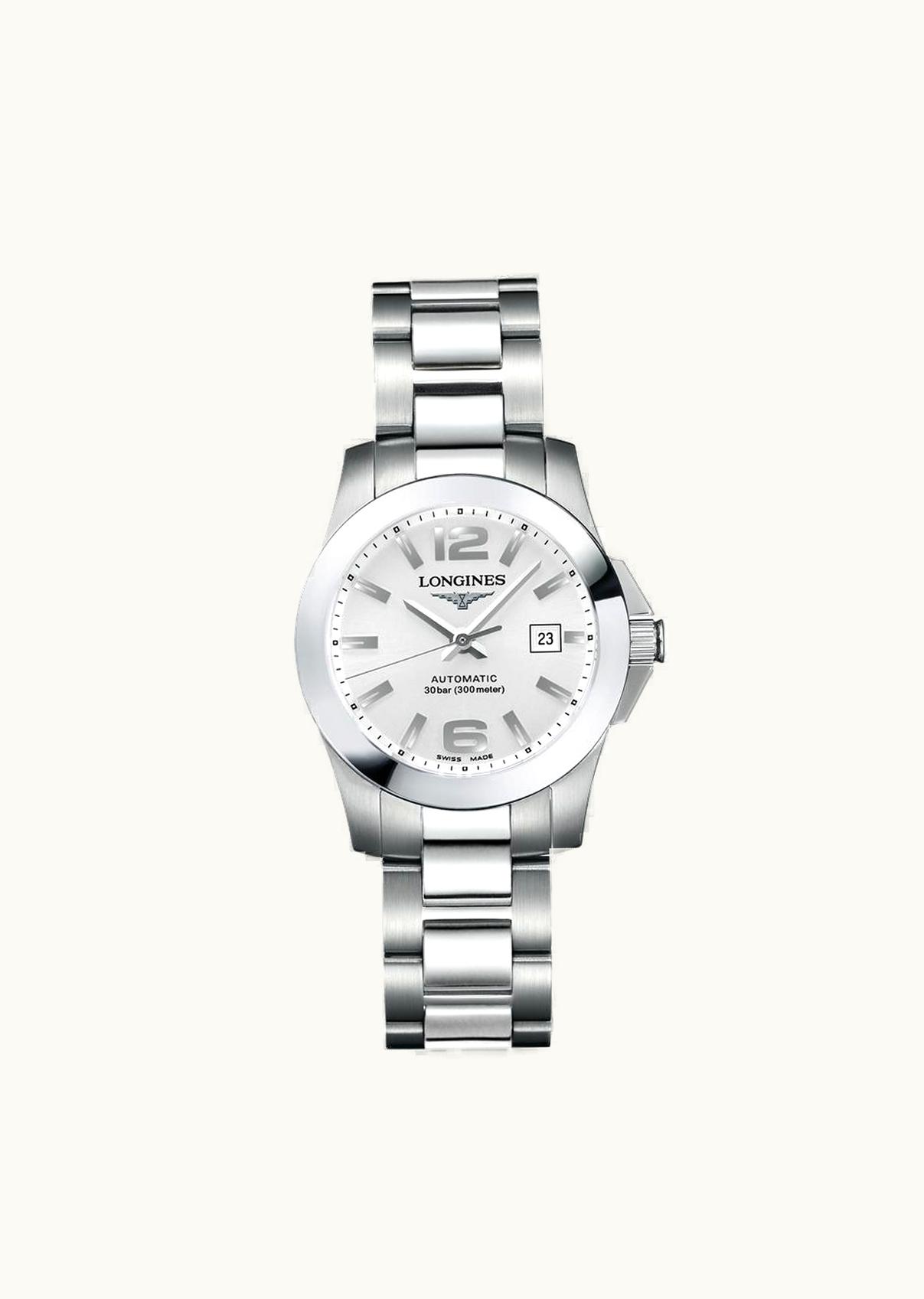 Longines Conquest 29.5 Automatic Stainless Steel Silver