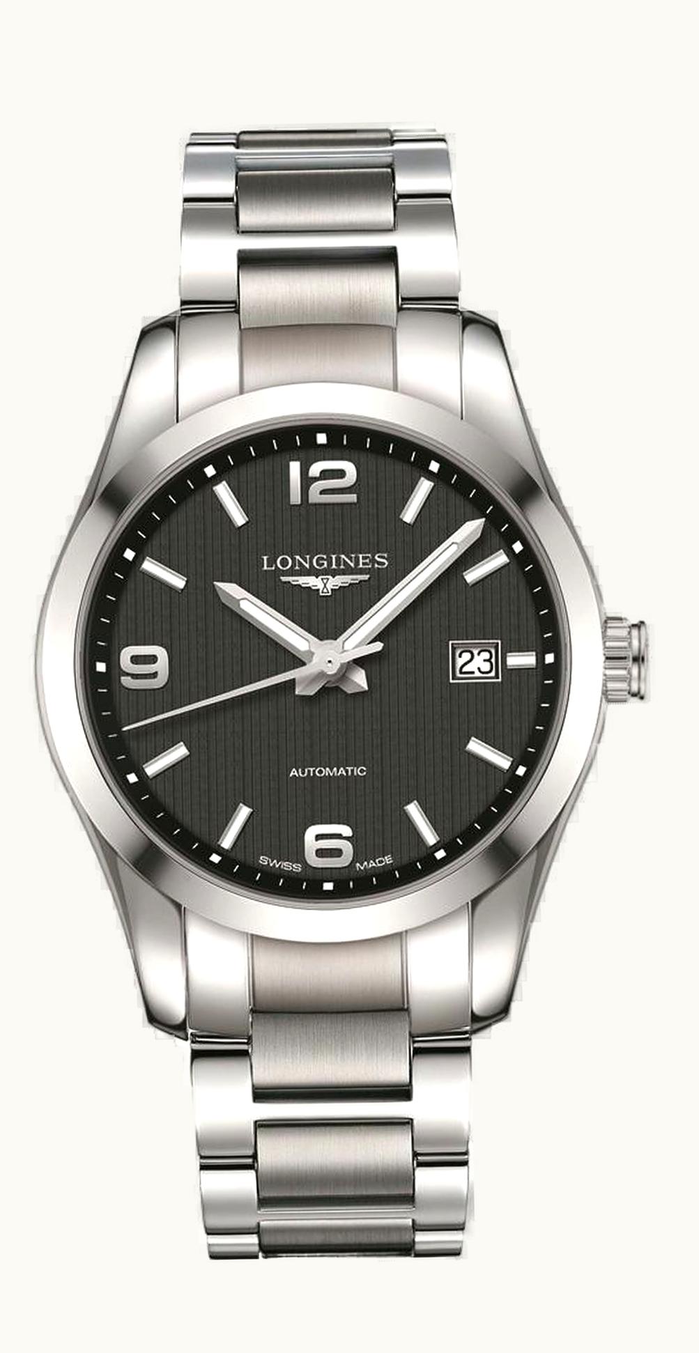 Longines Conquest Classic Automatic 40 Stainless Steel / Black