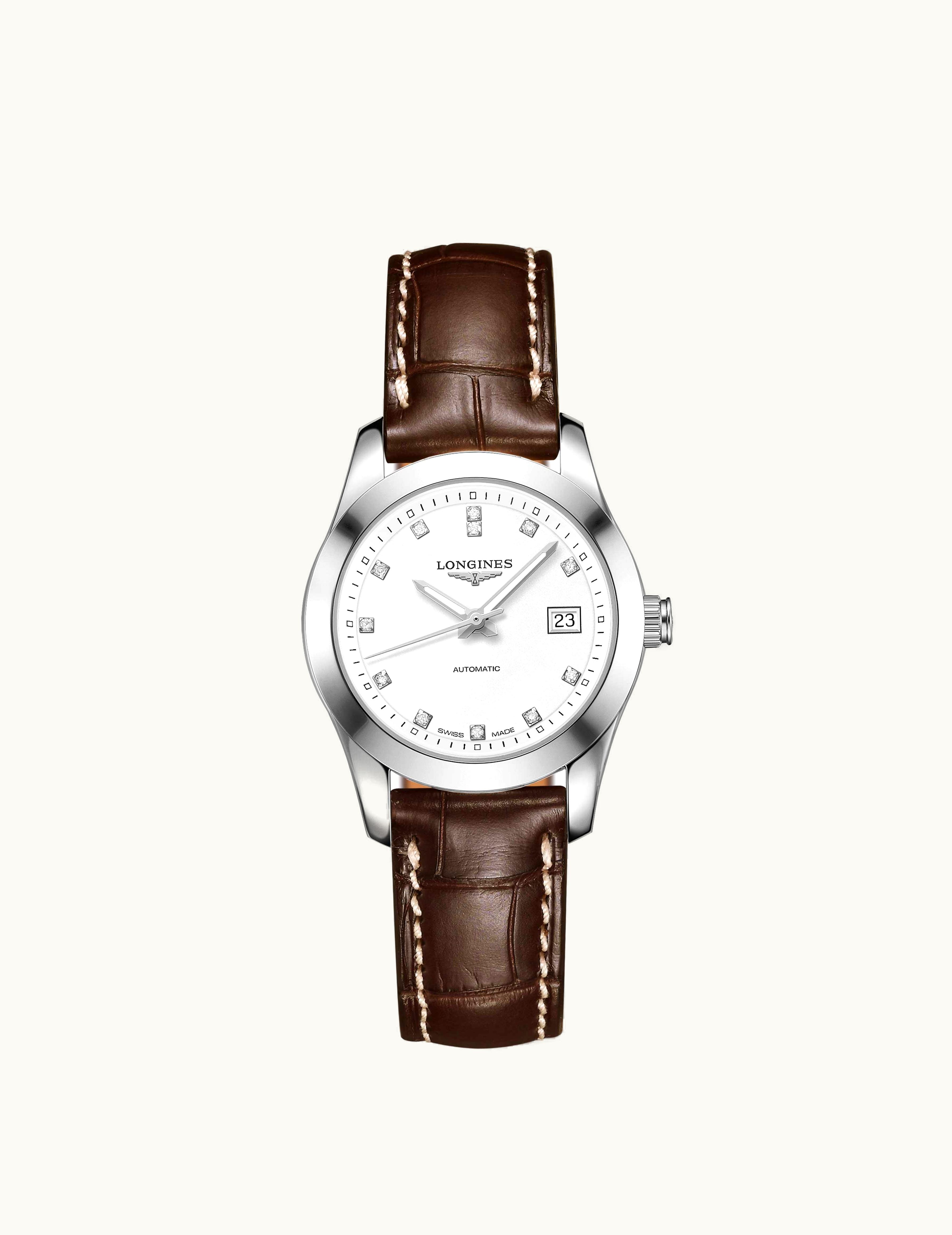 Longines Conquest Classic Automatic 29.5 Stainless Steel / MOP / Strap