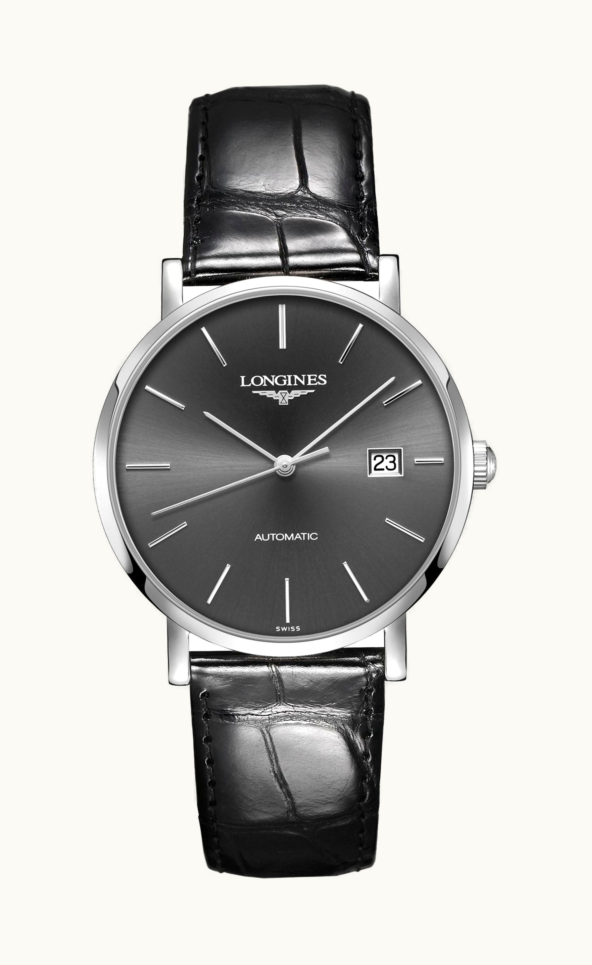Longines Conquest V.H.P. 41 Stainless Steel / Ceramic / Blue / Bracelet