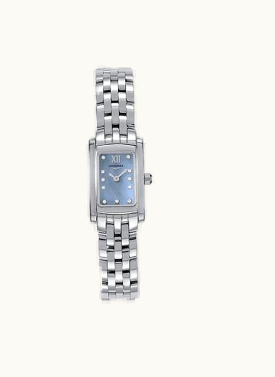 Longines DolceVita 16 Quartz Stainless Steel Blue MOP