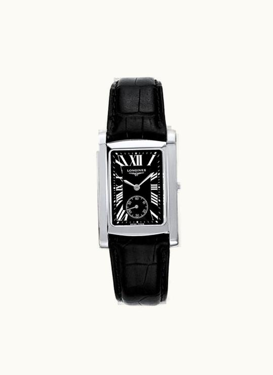 Longines DolceVita 26 Quartz Stainless Steel Black Roman