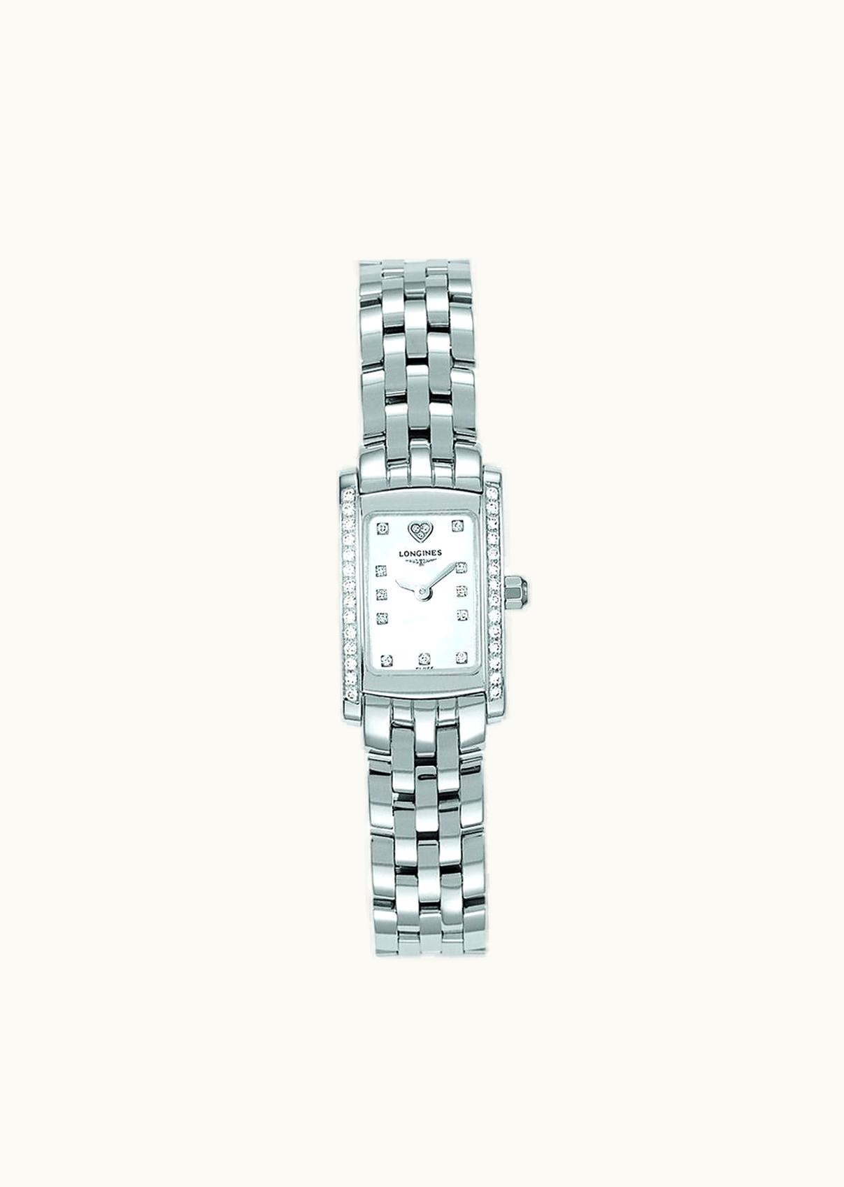 Longines DolceVita 16 Quartz Stainless Steel Diamond MOP