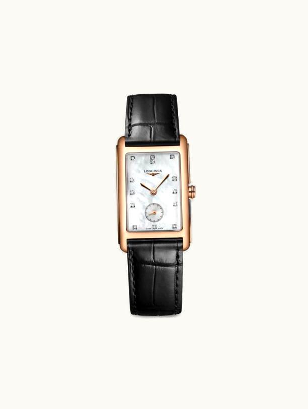 Longines DolceVita 23 Quartz Pink Gold / MOP
