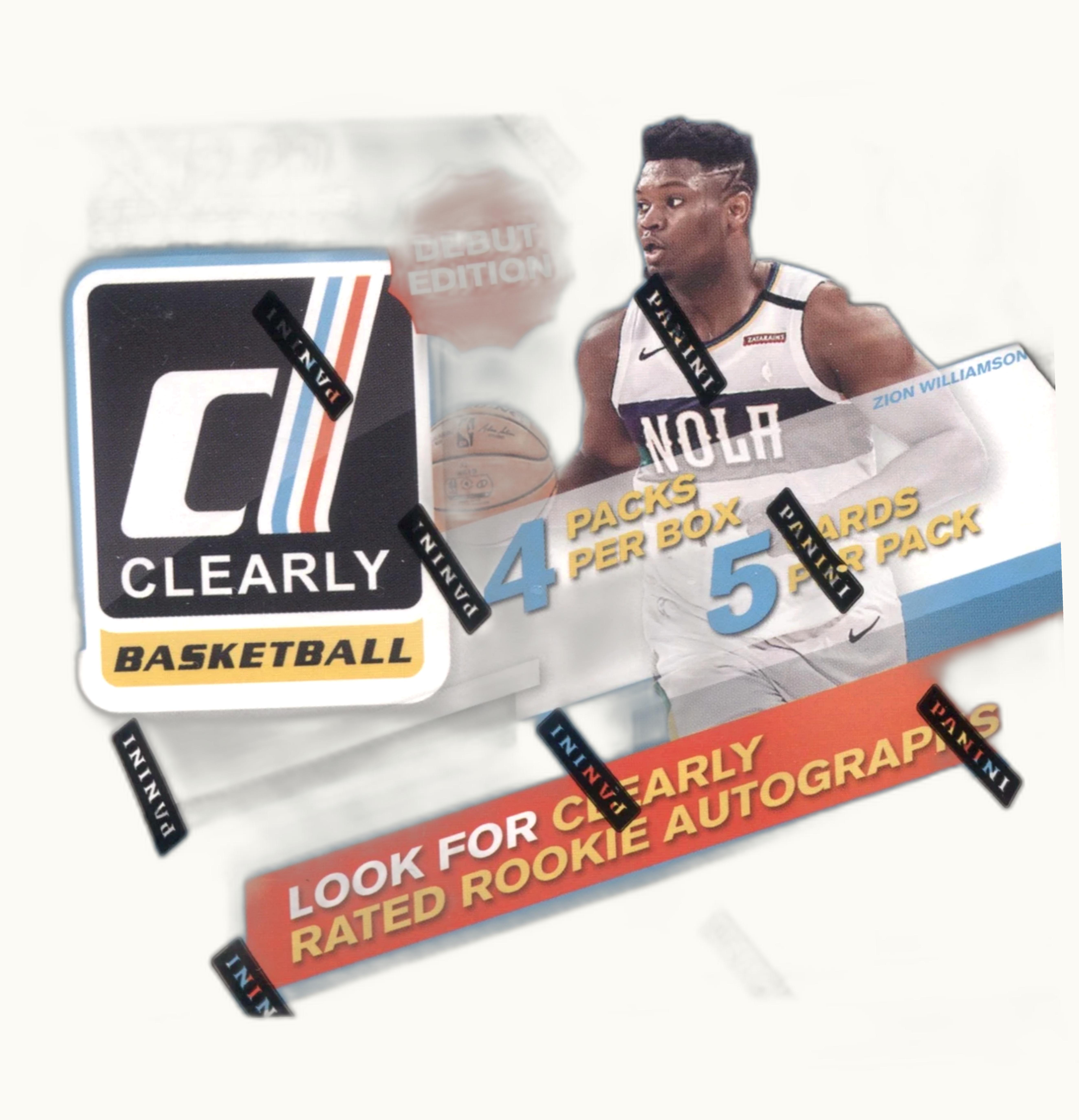 Panini 2019 20 Panini Clearly Donruss Basketball Hobby Box