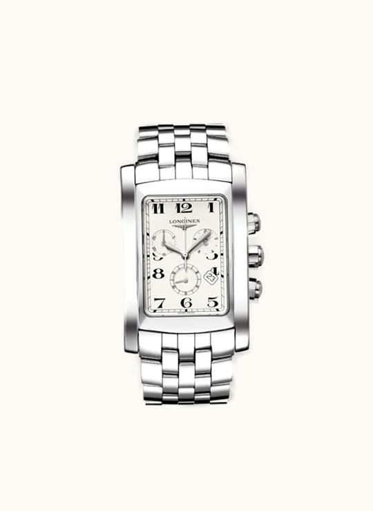 Longines DolceVita XL Chronograph Stainless Steel Arabic