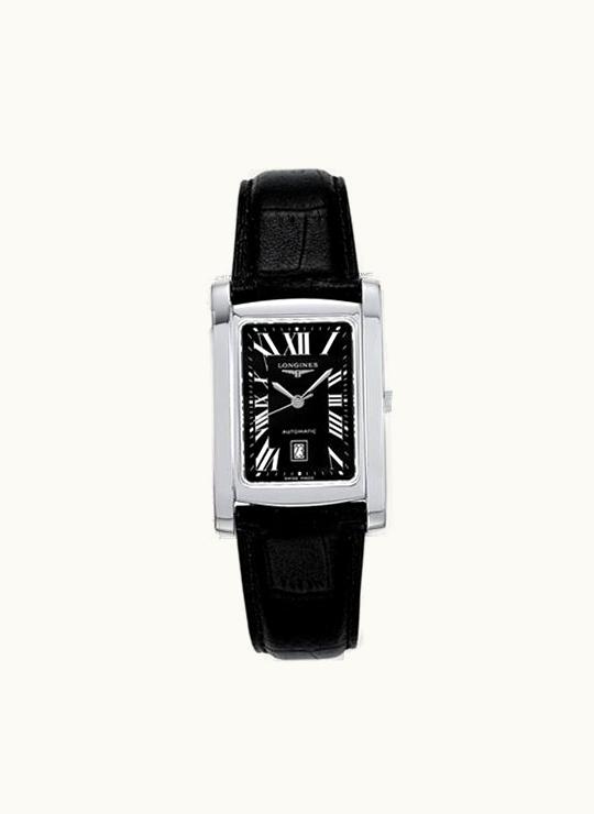 Longines DolceVita 26 Automatic Stainless Steel Black Roman