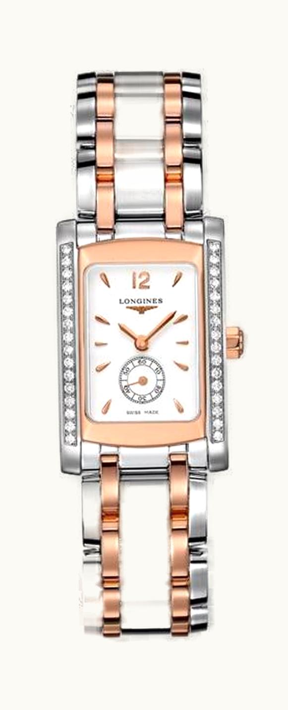 Longines DolceVita 20 Quartz Two Tone Pink Diamond