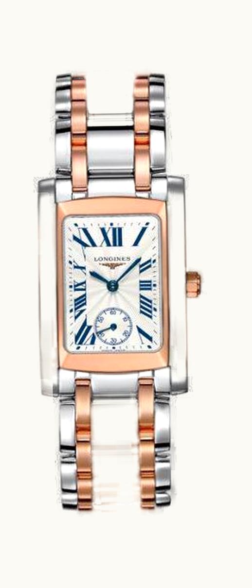 Longines DolceVita 22 Quartz Two Tone Pink