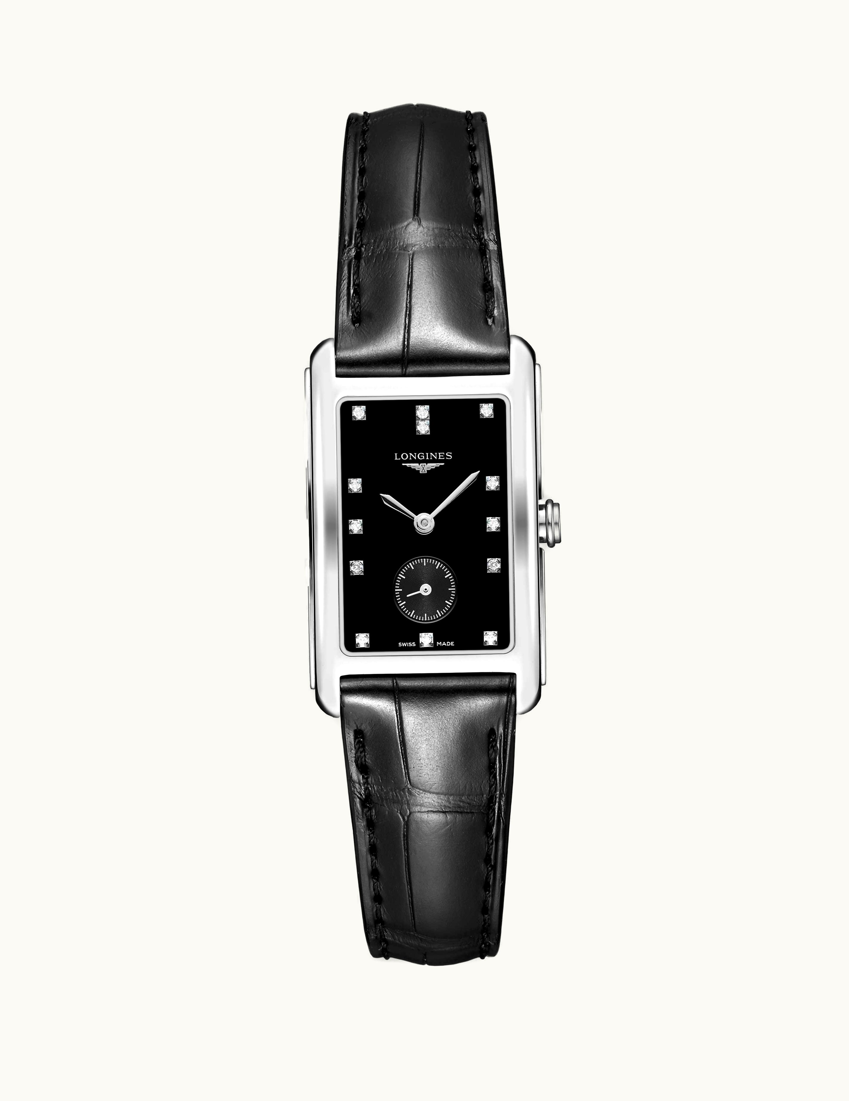 Longines DolceVita 23 Quartz Stainless Steel / Black