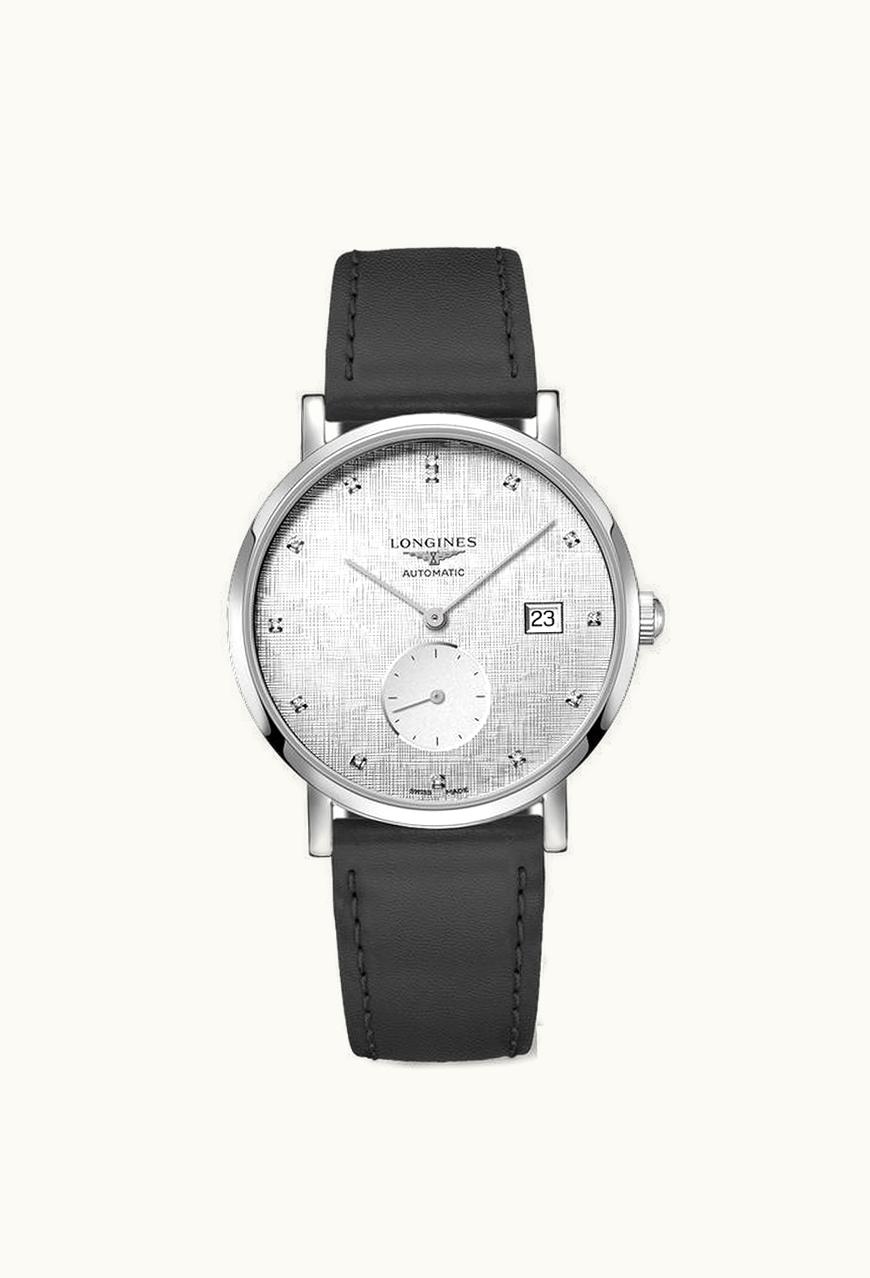 Longines Elegant Collection Small Second 39 Stainless Steel / Silver - Linen