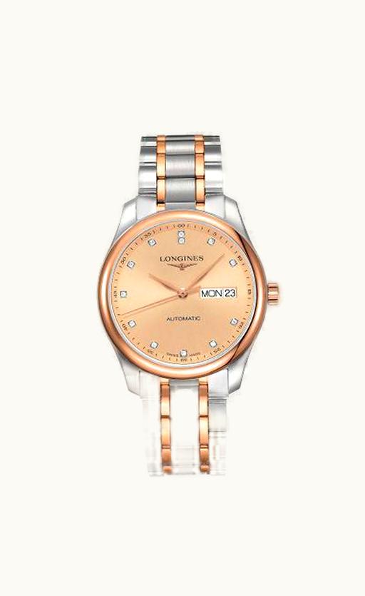 Longines Elegant Collection Small Second 34.5 Stainless Steel / Silver - Linen / Bracelet