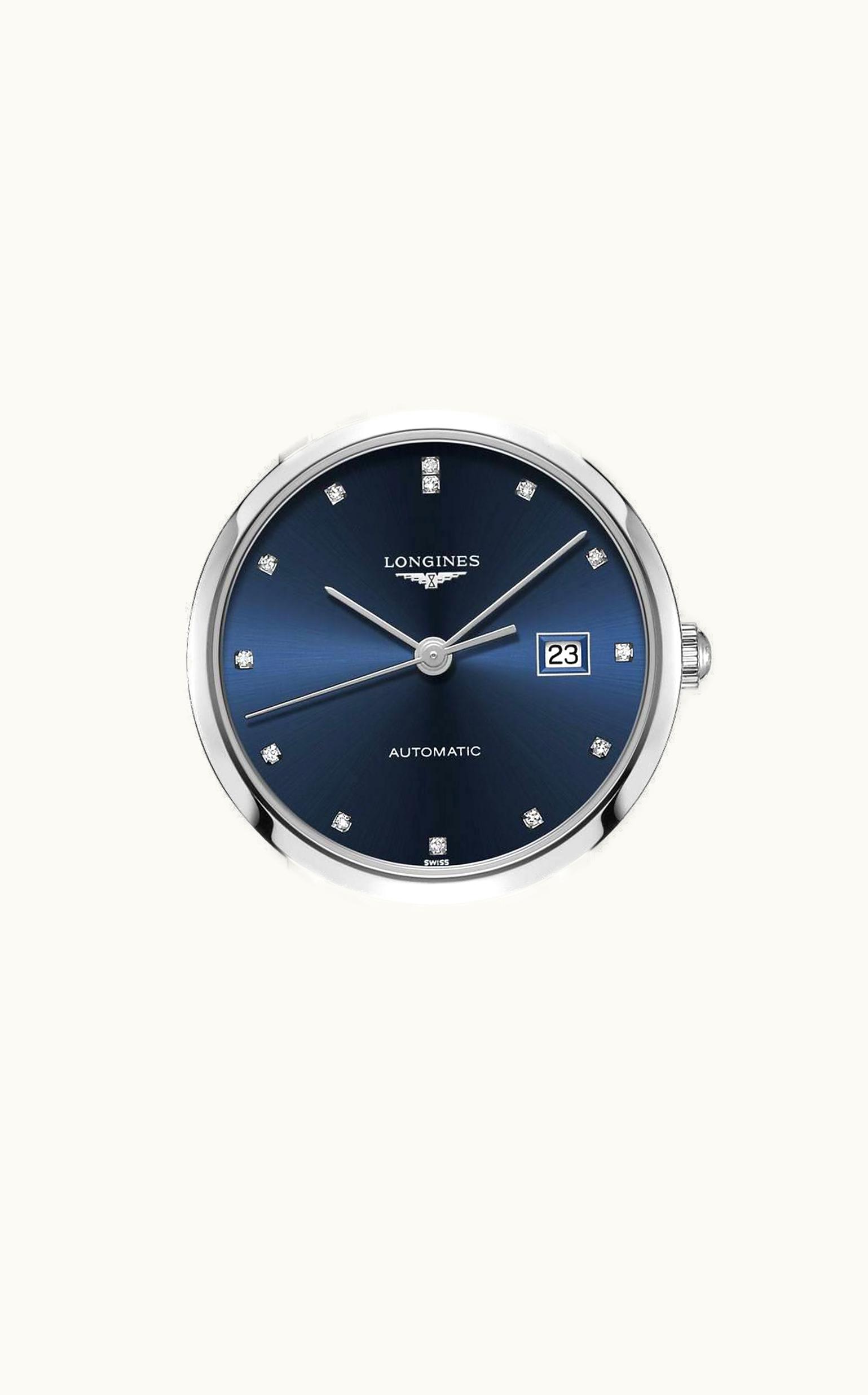 Longines Elegant Collection Automatic 29 Stainless Steel / Blue - Diamond / Bracelet