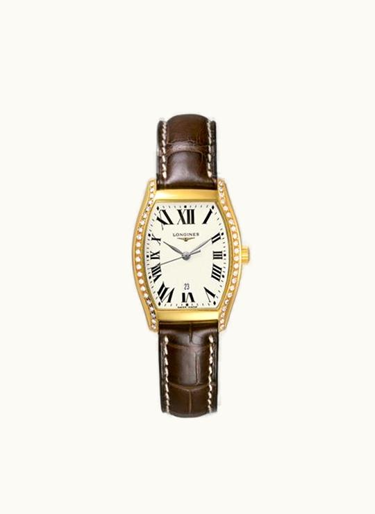 Longines Evidenza 26 Quartz Yellow Gold Diamonds