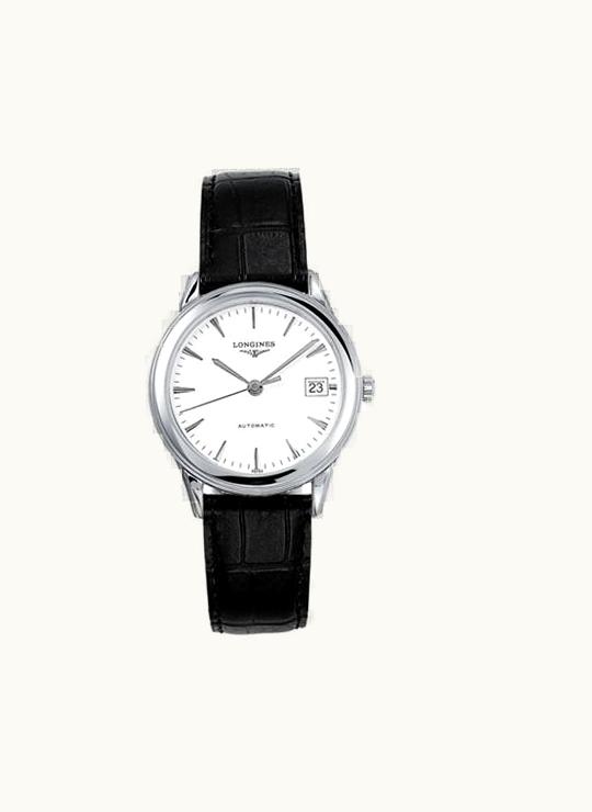Longines Flagship 35.6 Automatic Stainless Steel White