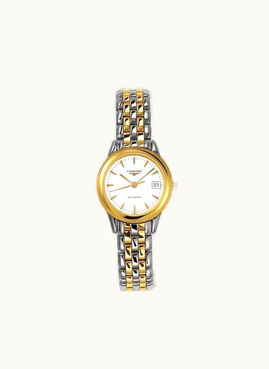 Longines Flagship 26 Automatic Two Tone White