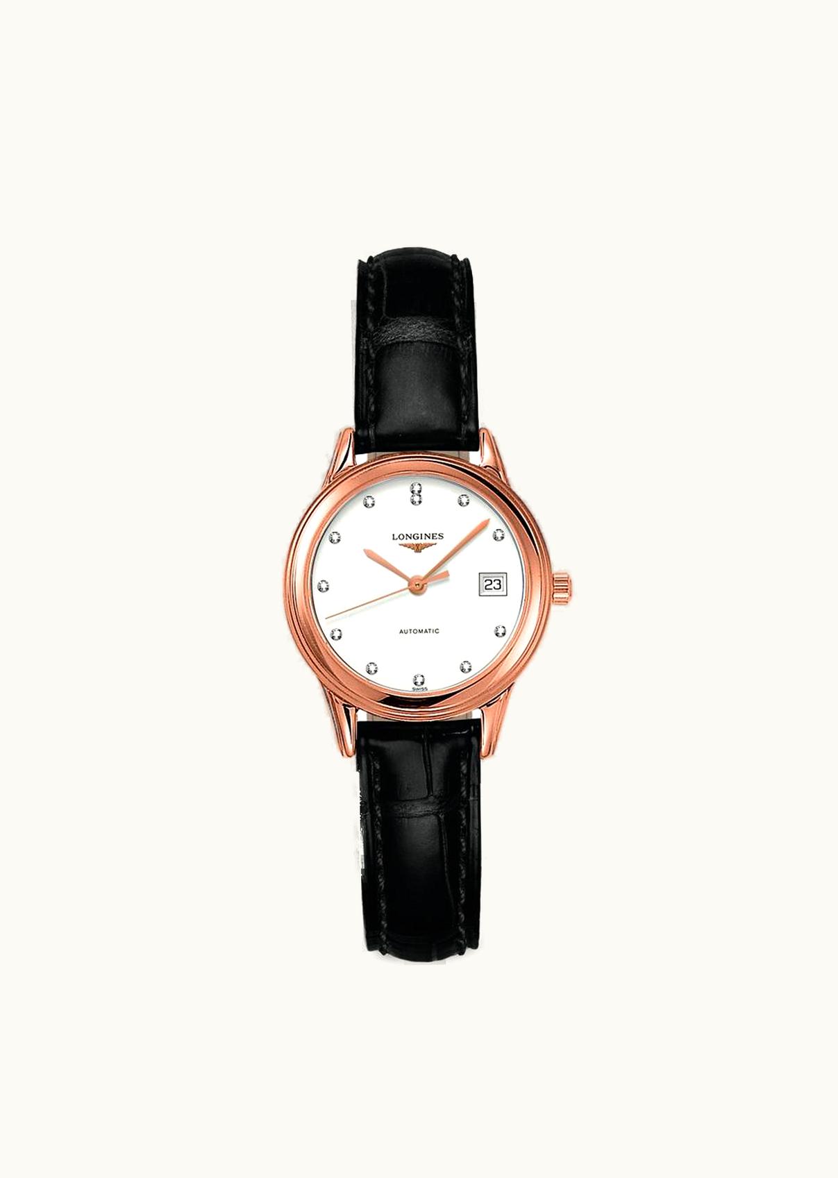 Longines Flagship 26 Automatic Pink Gold Diamond
