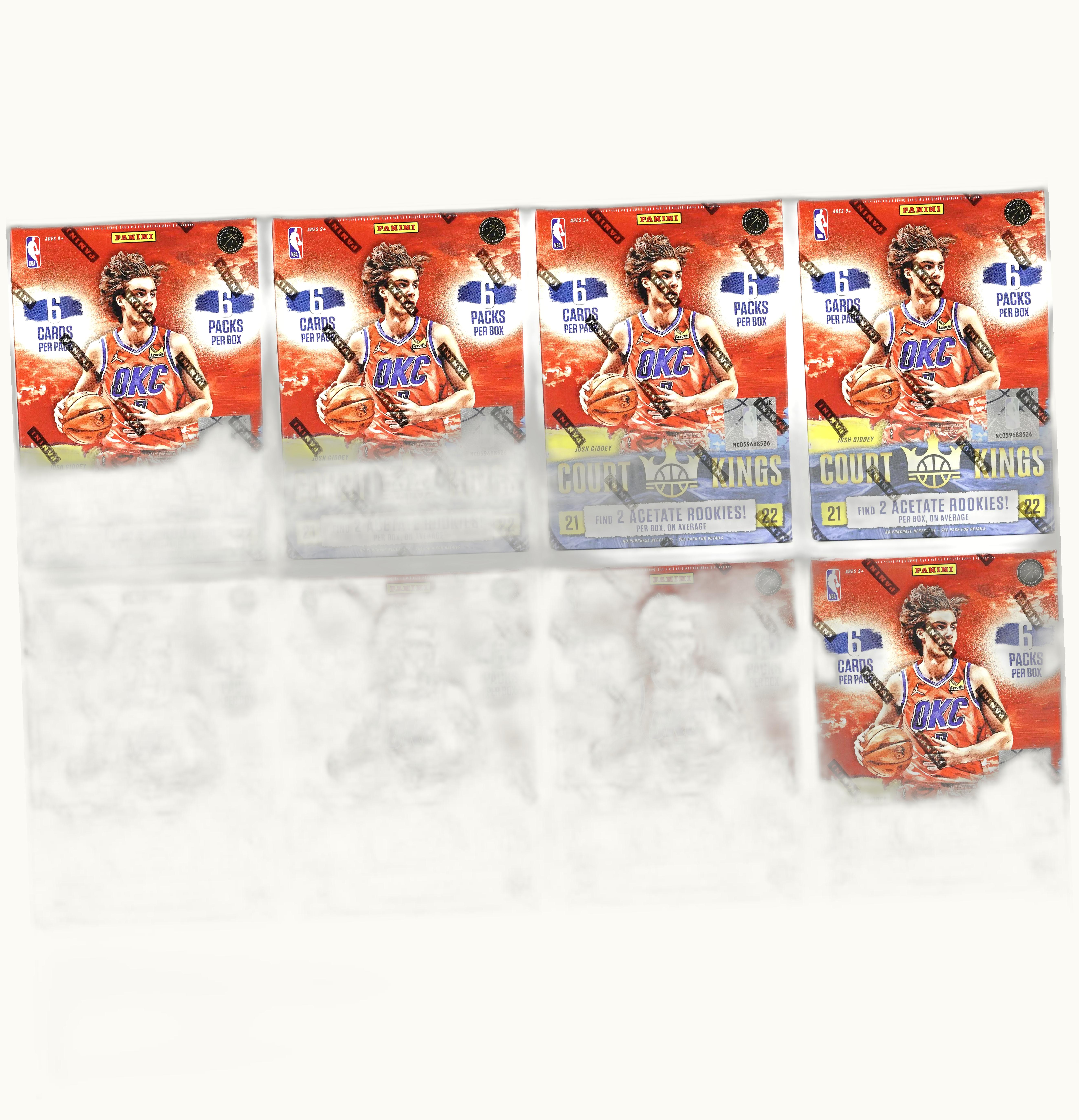 Panini 2021 22 Panini Court Kings Basketball International Blaster Box 8x Lot