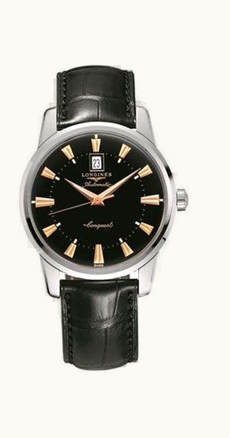 Longines Conquest Heritage 40mm Black Dial