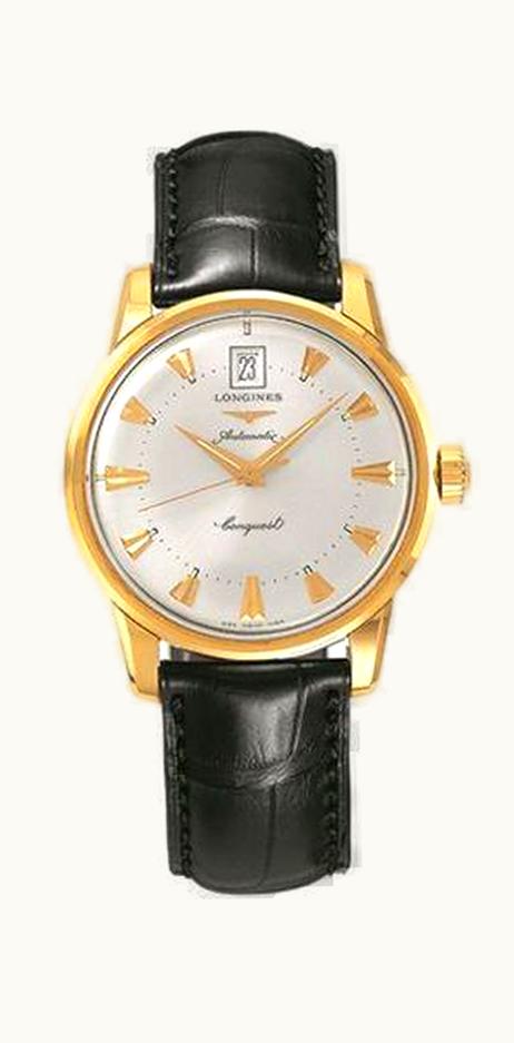 Longines Conquest Heritage Yellow Gold