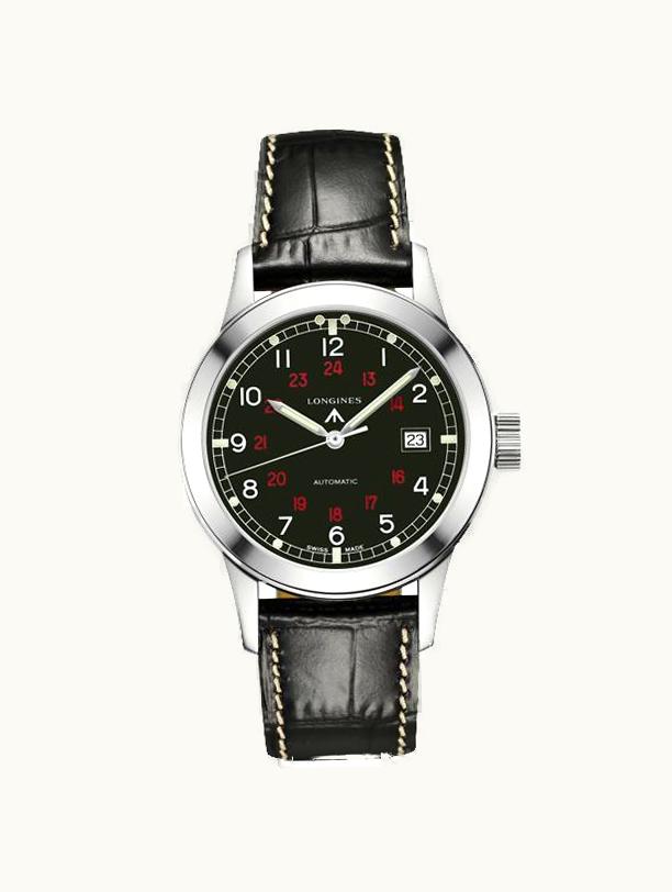 Longines Heritage Military COSD Black