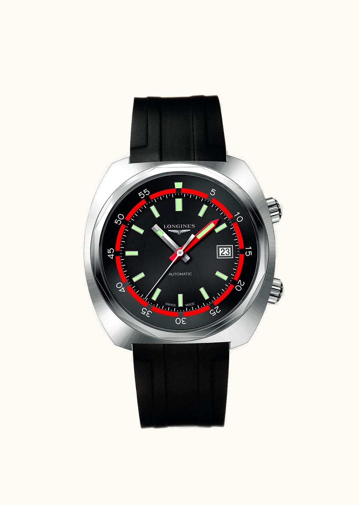 Longines Heritage Diver Rubber
