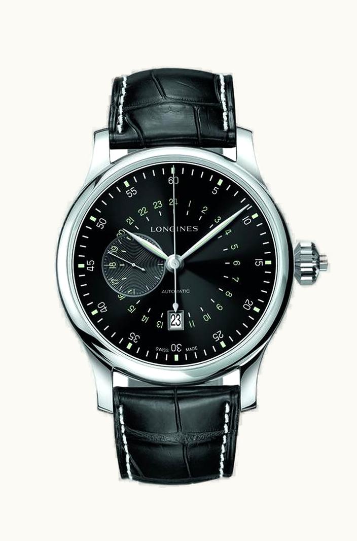 Longines Heritage Twenty-Four Hours Single Push-Piece Chronograph