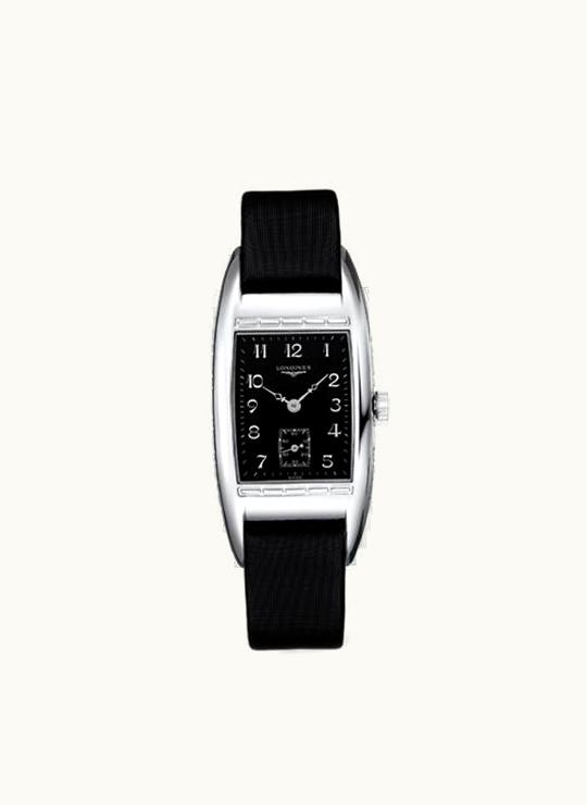Longines BelleArti 25 Quartz Stainless Steel Black