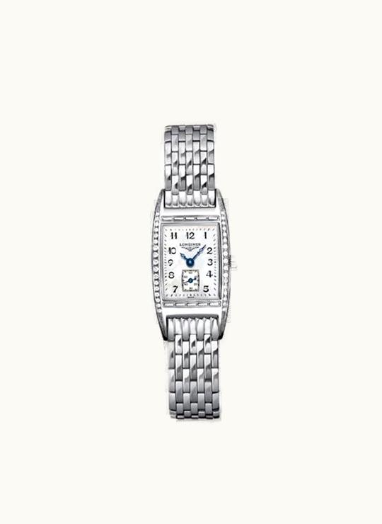 Longines BelleArti 19 Quartz Stainless Steel Diamond MOP