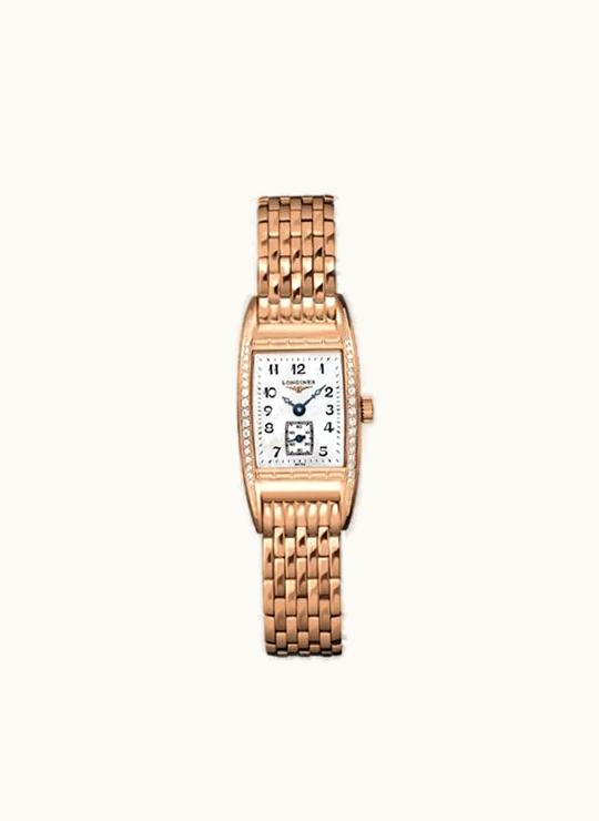 Longines BelleArti 19 Quartz Pink Gold Diamond
