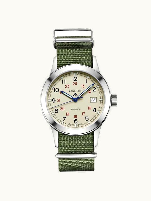 Longines Heritage Military COSD Ivory