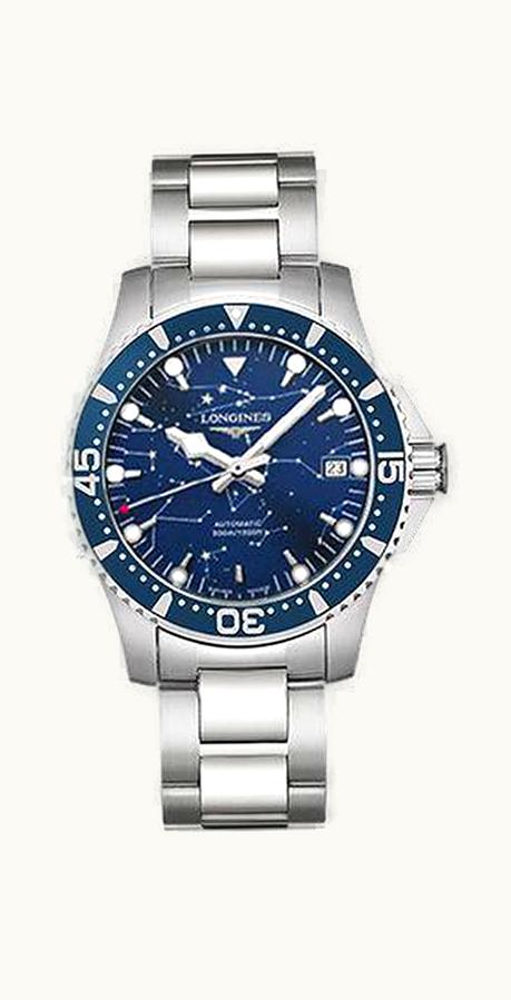 Longines HydroConquest 39 Automatic Stainless Steel / Blue / Bracelet / Star Navigation