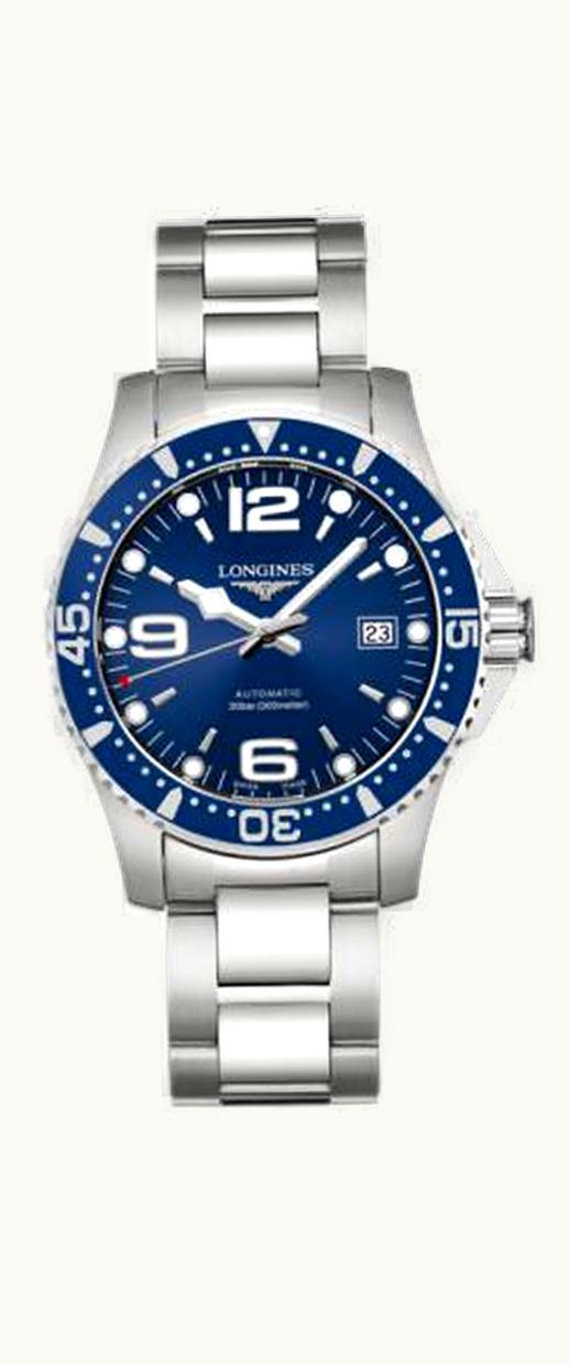 Longines HydroConquest 41 Automatic Stainless Steel / Blue / Bracelet
