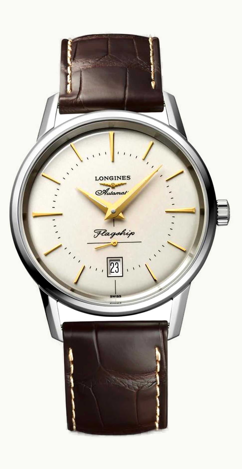 Longines HydroConquest 43 Automatic Stainless Steel - Pink Gold / Grey / Rubber