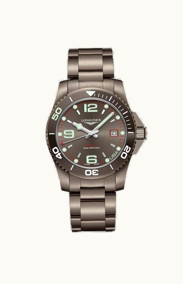 Longines HydroConquest 41 Automatic PVD / Grey / Bracelet / USA