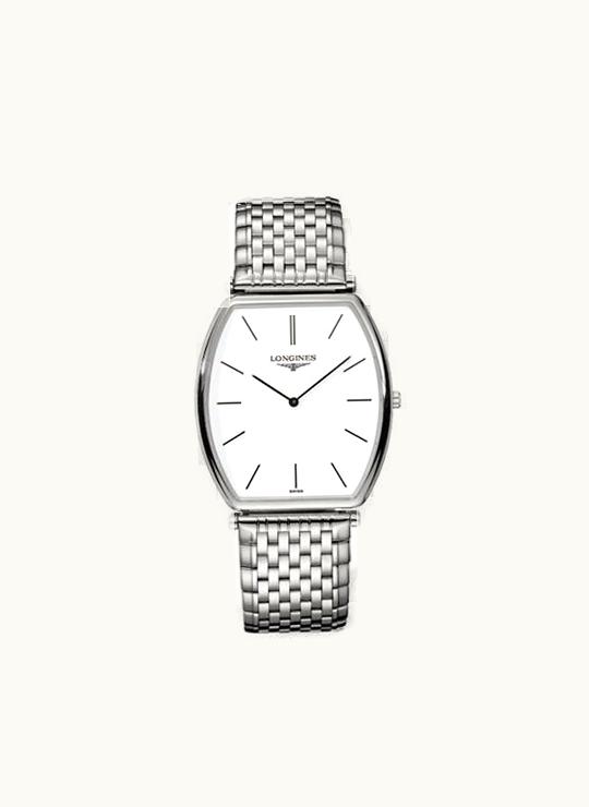 Longines La Grande Classique Tonneau 35 Stainless Steel