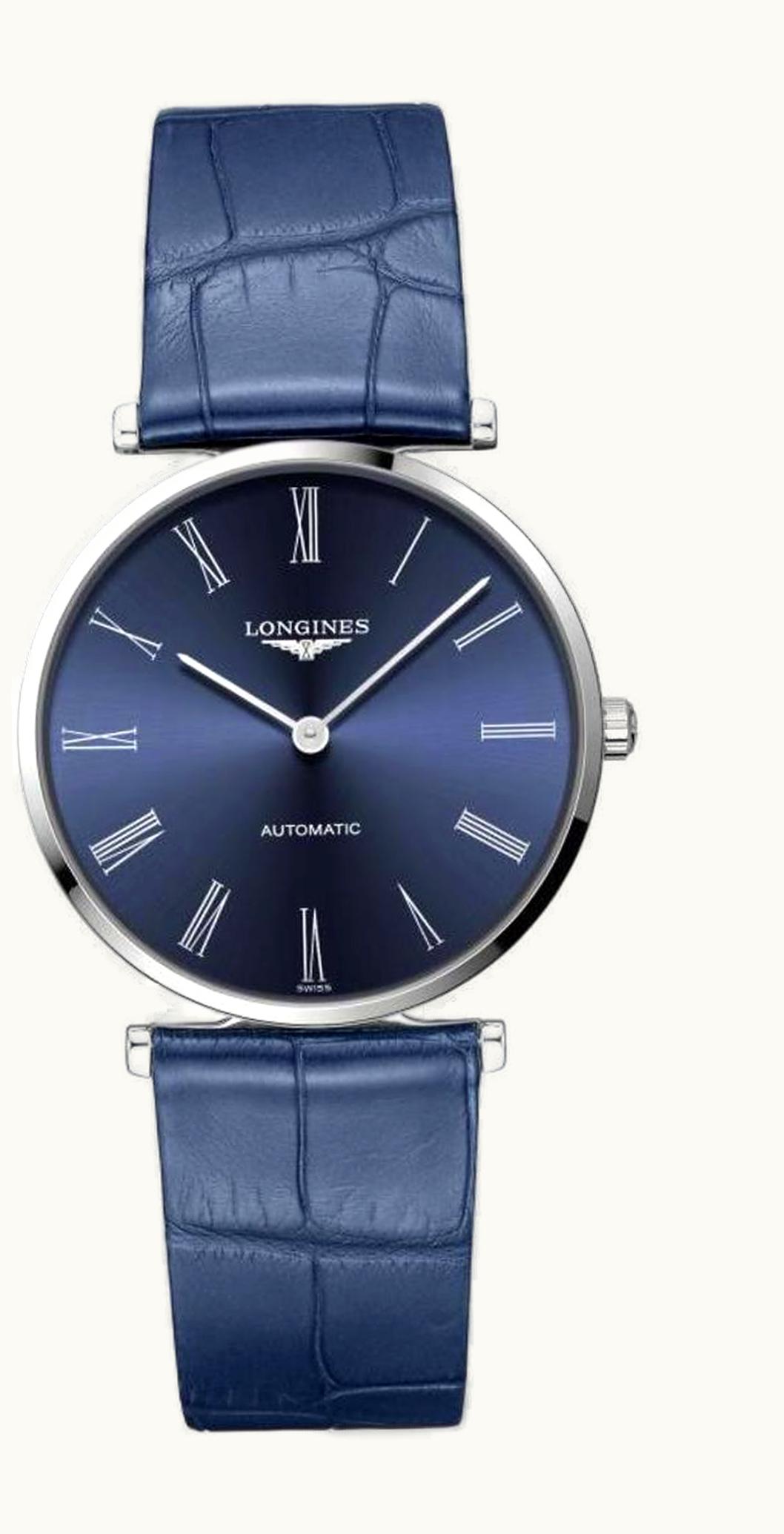 Longines La Grande Classique Automatic 36 Stainless Steel / Black - Roman