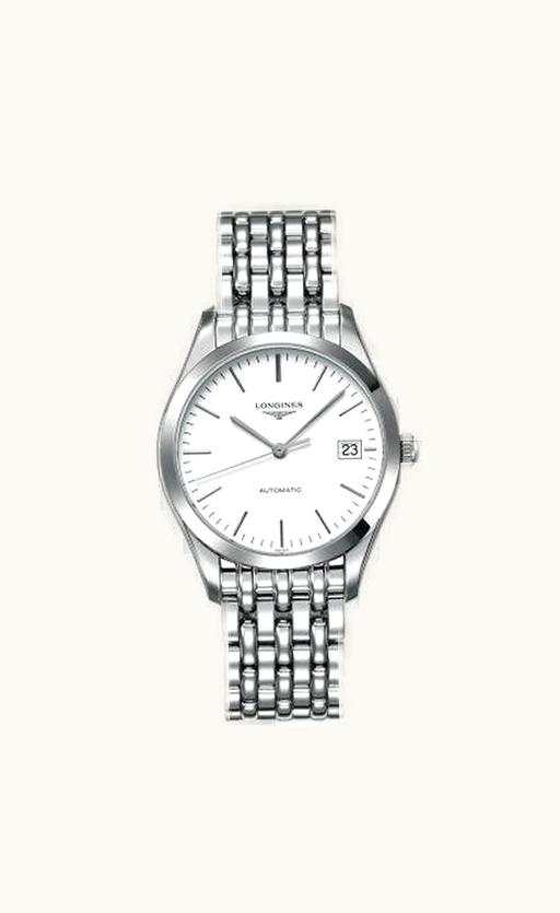 Longines La Grande Classique Automatic 36 Stainless Steel / White