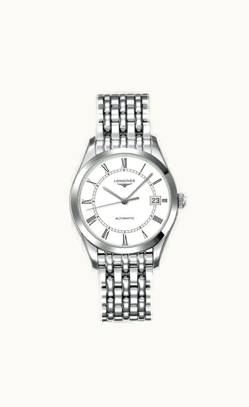 Longines La Grande Classique Automatic 36 Stainless Steel / White