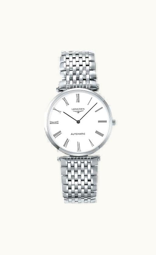 Longines La Grande Classique Automatic 36 White Roman / Bracelet