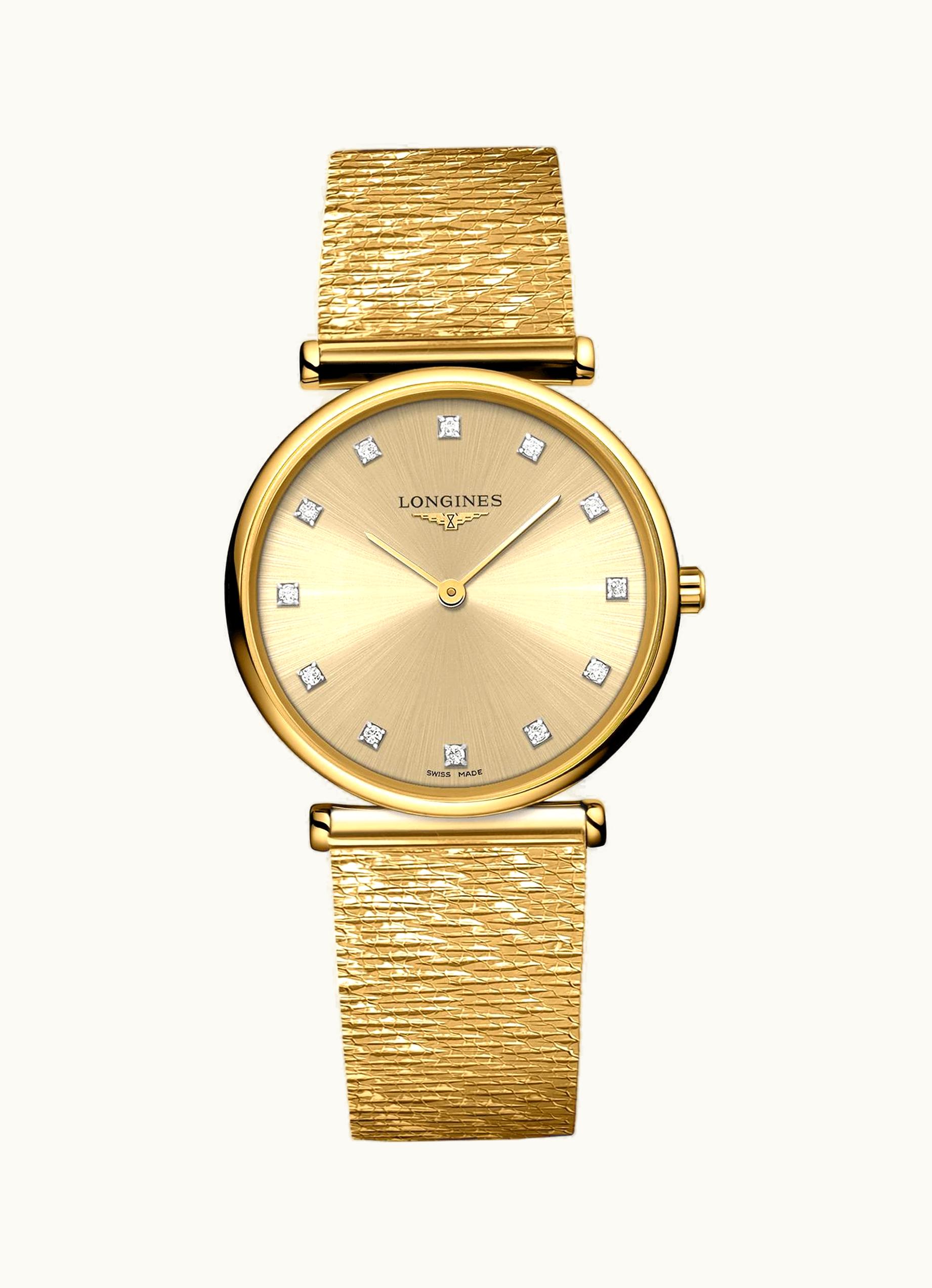 Longines La Grande Classique Quartz 29 Yellow Gold / Gilt / Bracelet