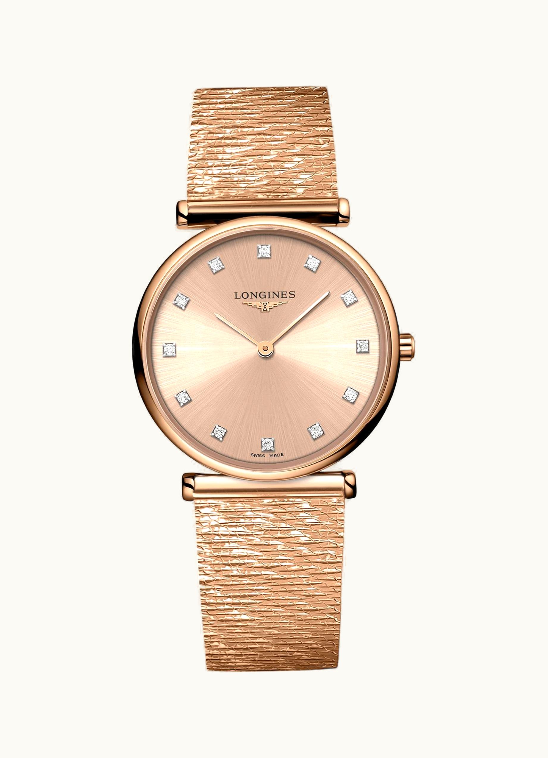 Longines La Grande Classique Quartz 29 Red Gold / Pink / Bracelet