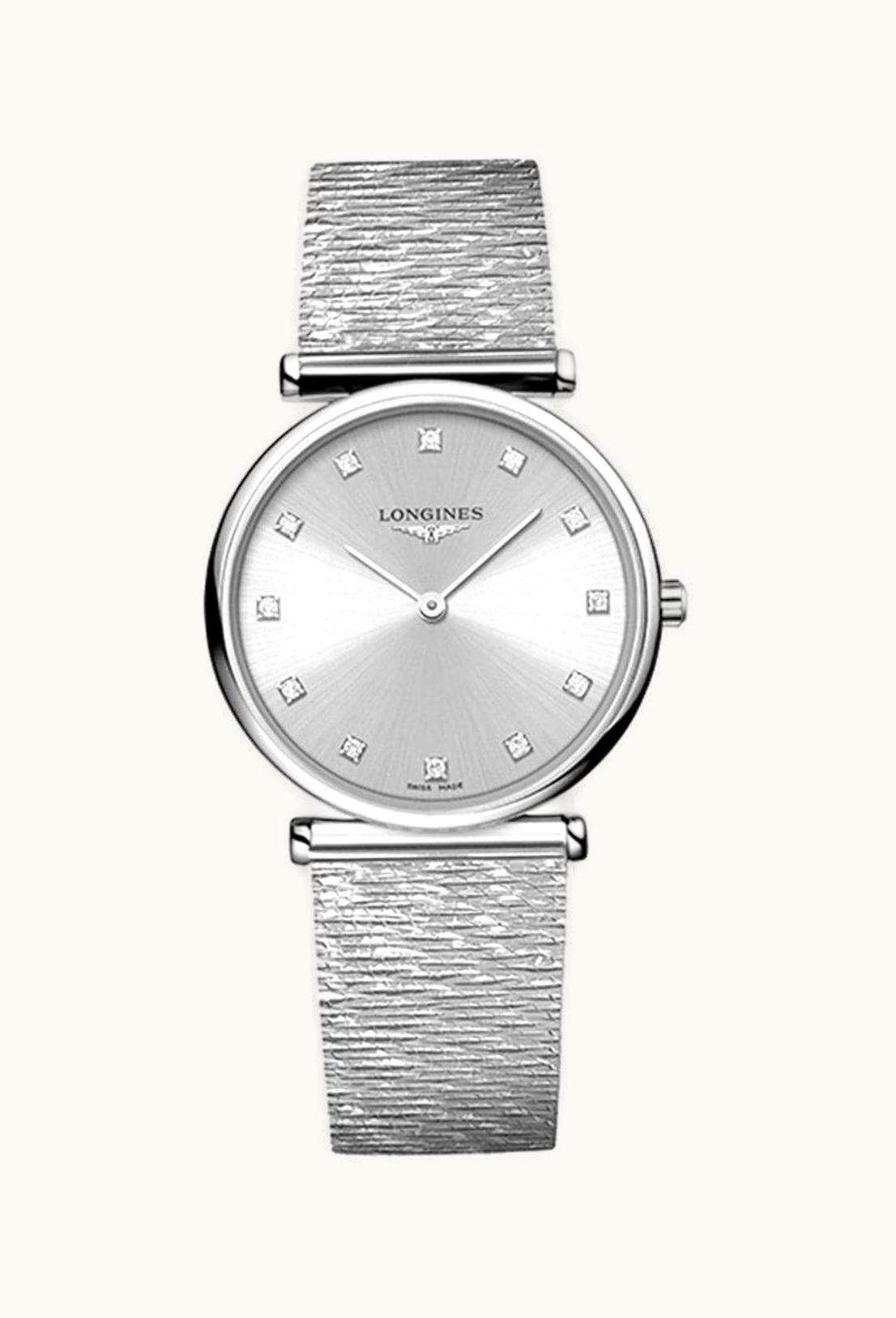 Longines La Grande Classique Quartz 29 Stainless Steel / Grey / Bracelet